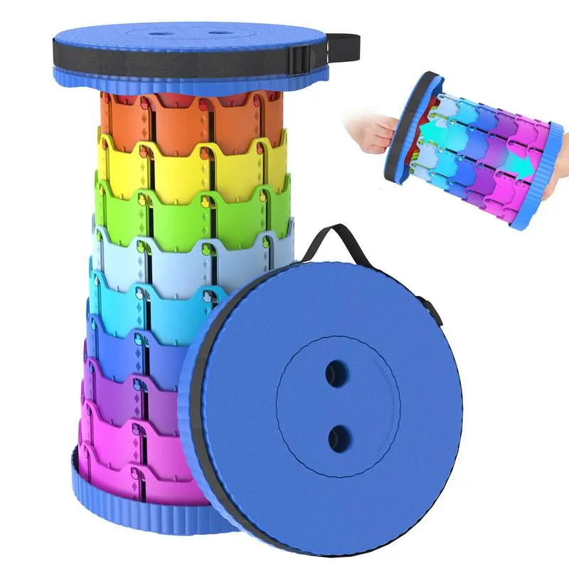 Load All-in-one solution Running out fast Outdoor Collapsible Gardening Max Camping Stool,Portable for Stool, Hiking Capacity Fishing Upgraded Stools,Telescoping 400Lbs,Suitable Picnic