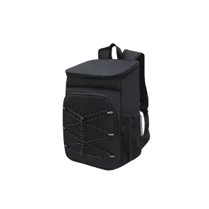 Lunch Camping Backpack  Waterproof Bag - Black
