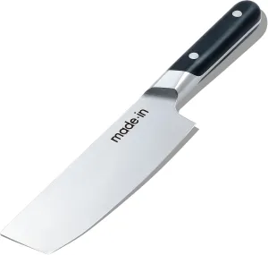 Made In Cookware - 6" Nakiri Knife France - Full Tang With Truffle Black Handle