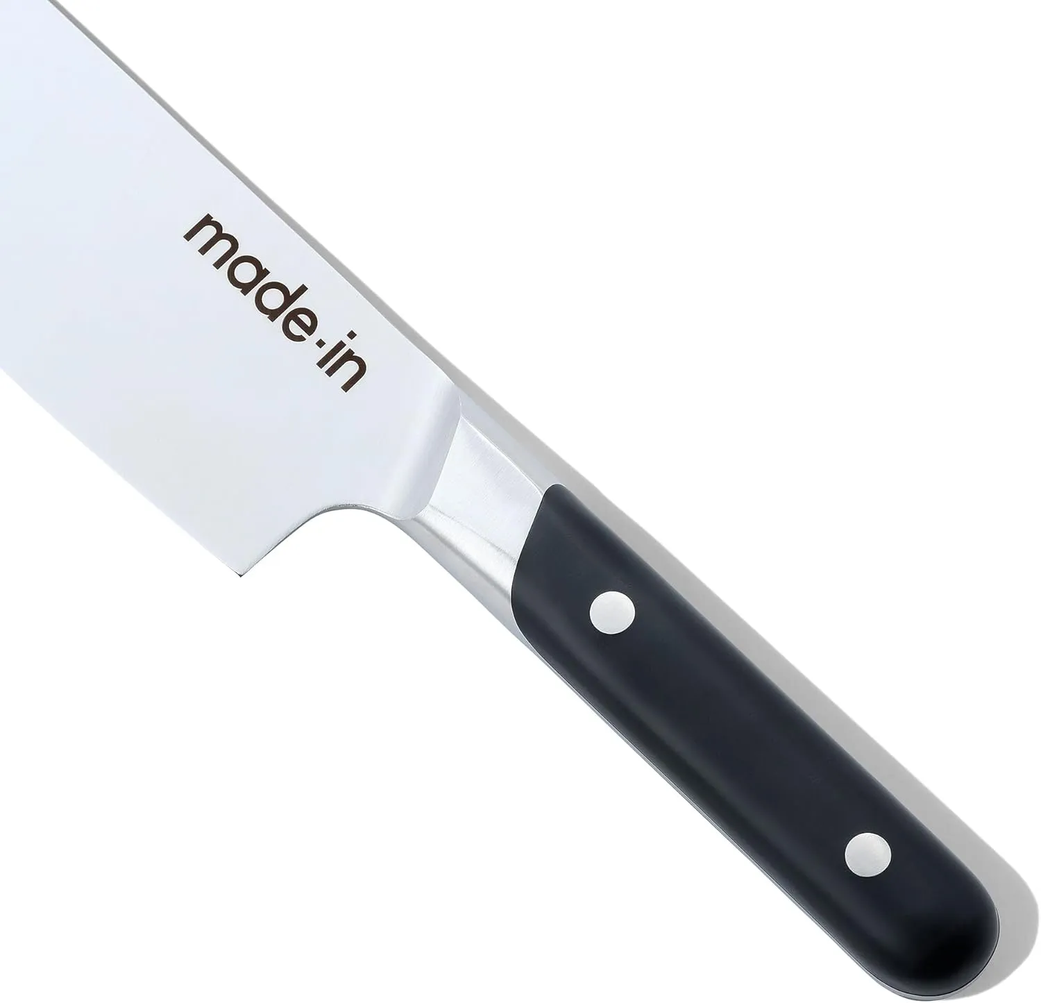 Made In Cookware - 6" Nakiri Knife France - Full Tang With Truffle Black Handle