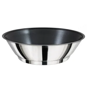 Magma Saute/Omelet Induction Compatible Pan – Stainless Steel Exterior & Slate Black Ceramica Non-Stick Interior – A10-369-2-IND