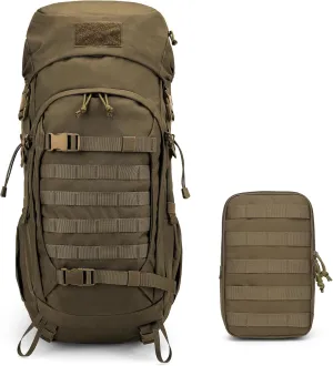 Mardingtop 50L Hiking Backpack  Molle Tactical Utility Pouch