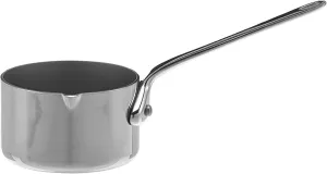Mauviel M'Minis 1 mm Stainless Steel Mini Sauce Pan With Pouring Edge, 1.9-in, Made in France