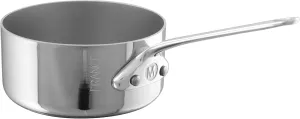 Mauviel M'Minis 1 mm Stainless Steel Mini Saute Pan With Cast Stainless Steel Handle, 2.7-in, Made in France