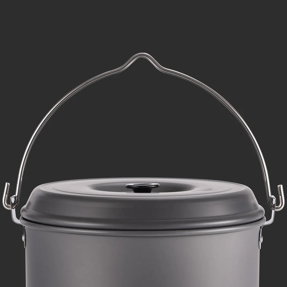 MC-255 5.5-Quart Portable Camping Pot, Lightweight Aluminum