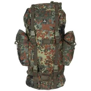 MFH military BW camo combat 65L backpack federal armed forced tactical bag NEW