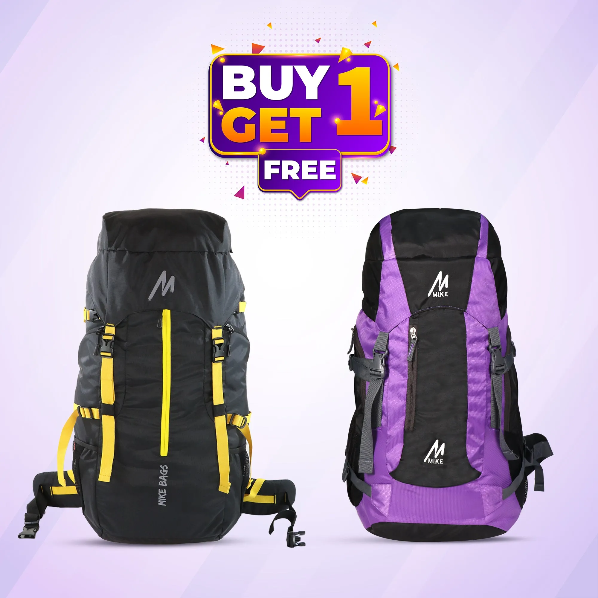 Mike Adventure hiking Trekking Backpack (60L 43L)