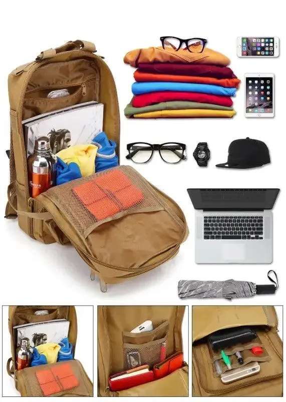 Military-Grade 30L Trekking Backpack