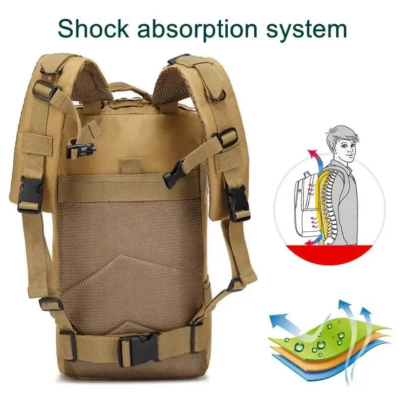 Military-Grade 30L Trekking Backpack