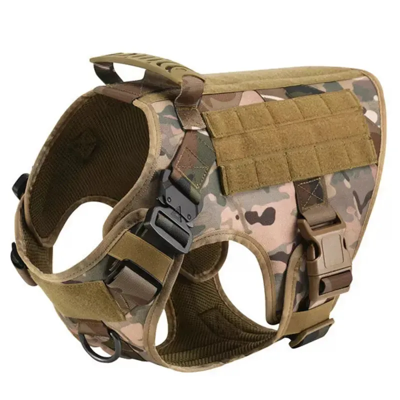 Military Large Dog Durable Harness K9