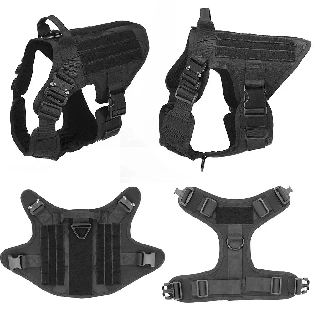 Military Large Dog Durable Harness K9