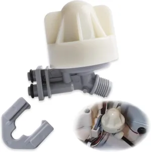 MITZONE Water Softener Nozzle and Venturi Assembly Valve Gasket 7187065 Fit for Ecowater Tapworks Viessmann Trinnity Cosmowater AEG Whirlpool North Star Kenmore ECOPURE GE MORTON