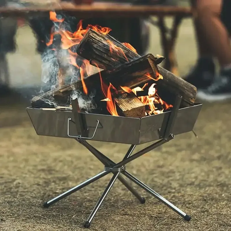 MOBI GARDEN Portable Bonfire Campfire Pit