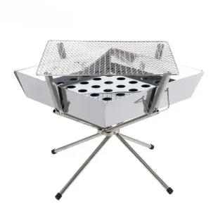 MOBI GARDEN Portable Bonfire Campfire Pit
