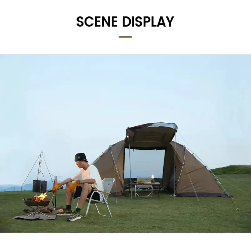 MOBI GARDEN Portable Bonfire Campfire Pit