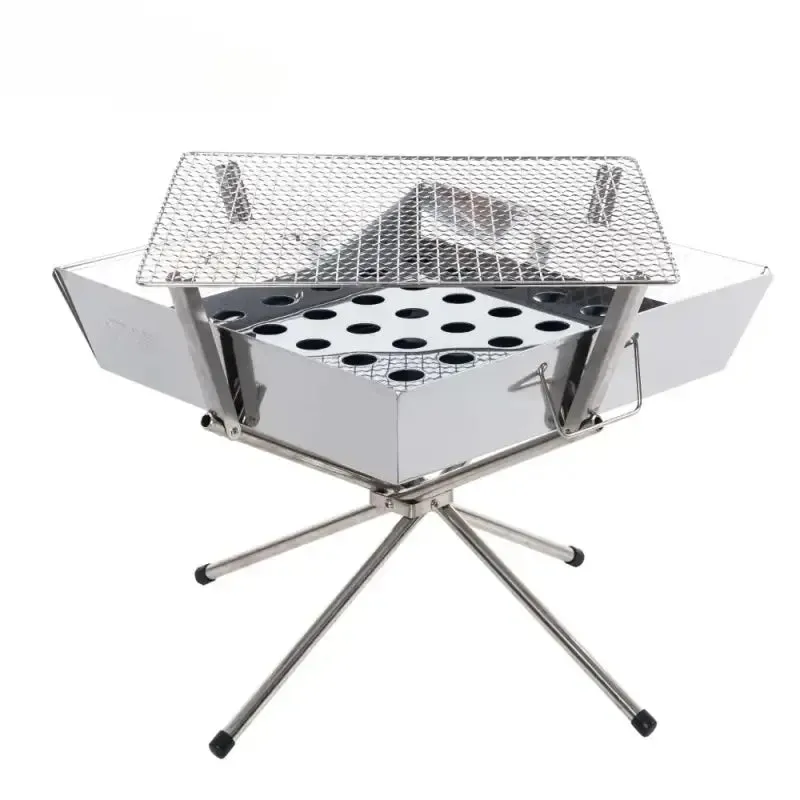 MOBI GARDEN Portable Bonfire Campfire Pit