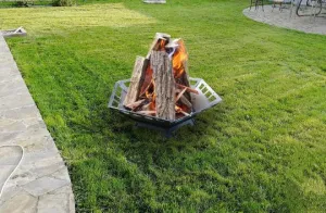 Modern Hexagon Shape Fire Pit Bowl | Custom Fabrication; Outdoor Fire Bowl | Made in Canada – # WBFP649