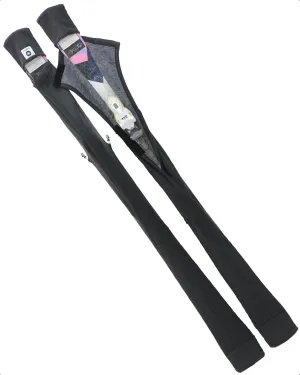 MONS Snow Skis Protection Fabric Soft Sleeve Cover Wide Open Easy Pack