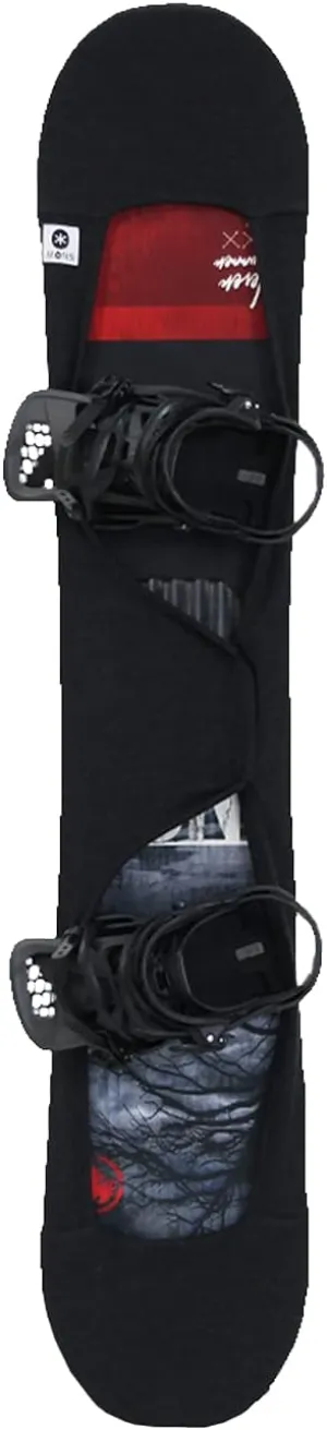 MONS Snowboard Protection Soft Cover Sleeve With Binding Open