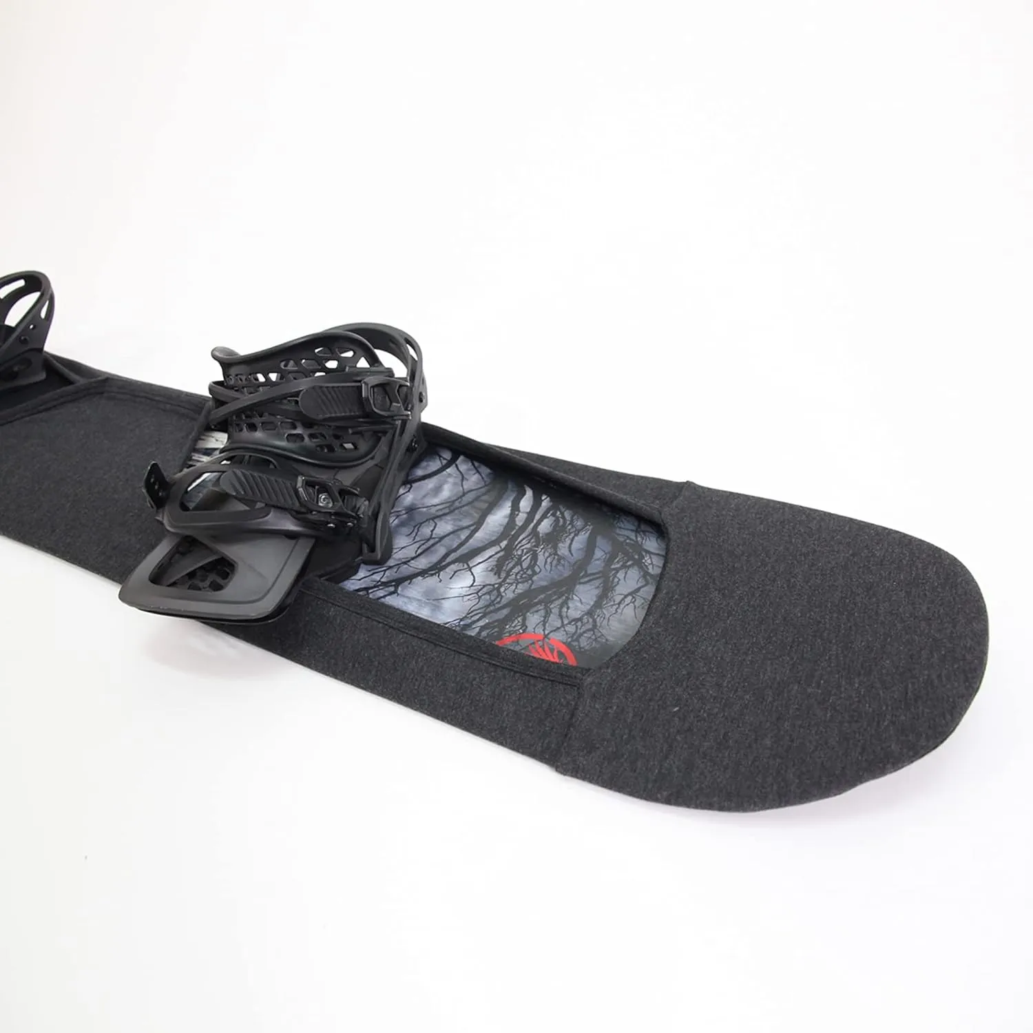 MONS Snowboard Protection Soft Cover Sleeve With Binding Open