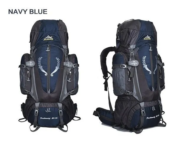 Mountaineering Waterproof 85L Great savings Climbing Hiking Backpack Camping
