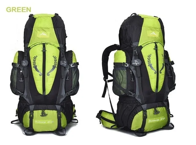 Mountaineering Waterproof 85L Great savings Climbing Hiking Backpack Camping