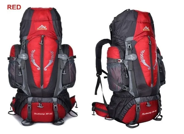 Mountaineering Waterproof 85L Great savings Climbing Hiking Backpack Camping