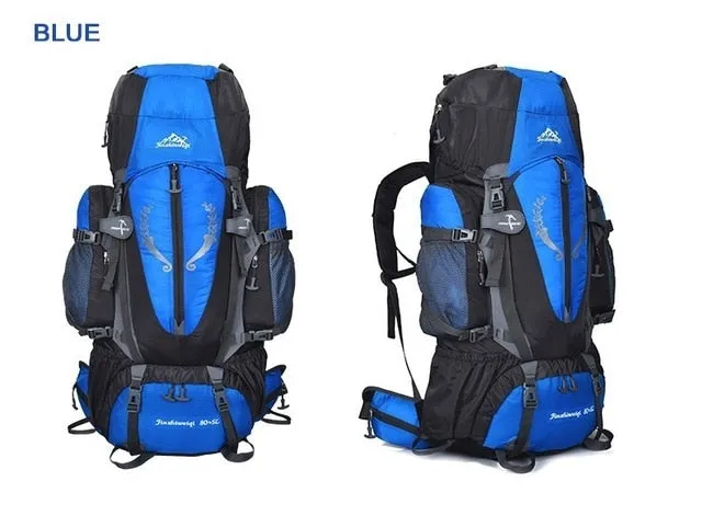 Mountaineering Waterproof 85L Great savings Climbing Hiking Backpack Camping