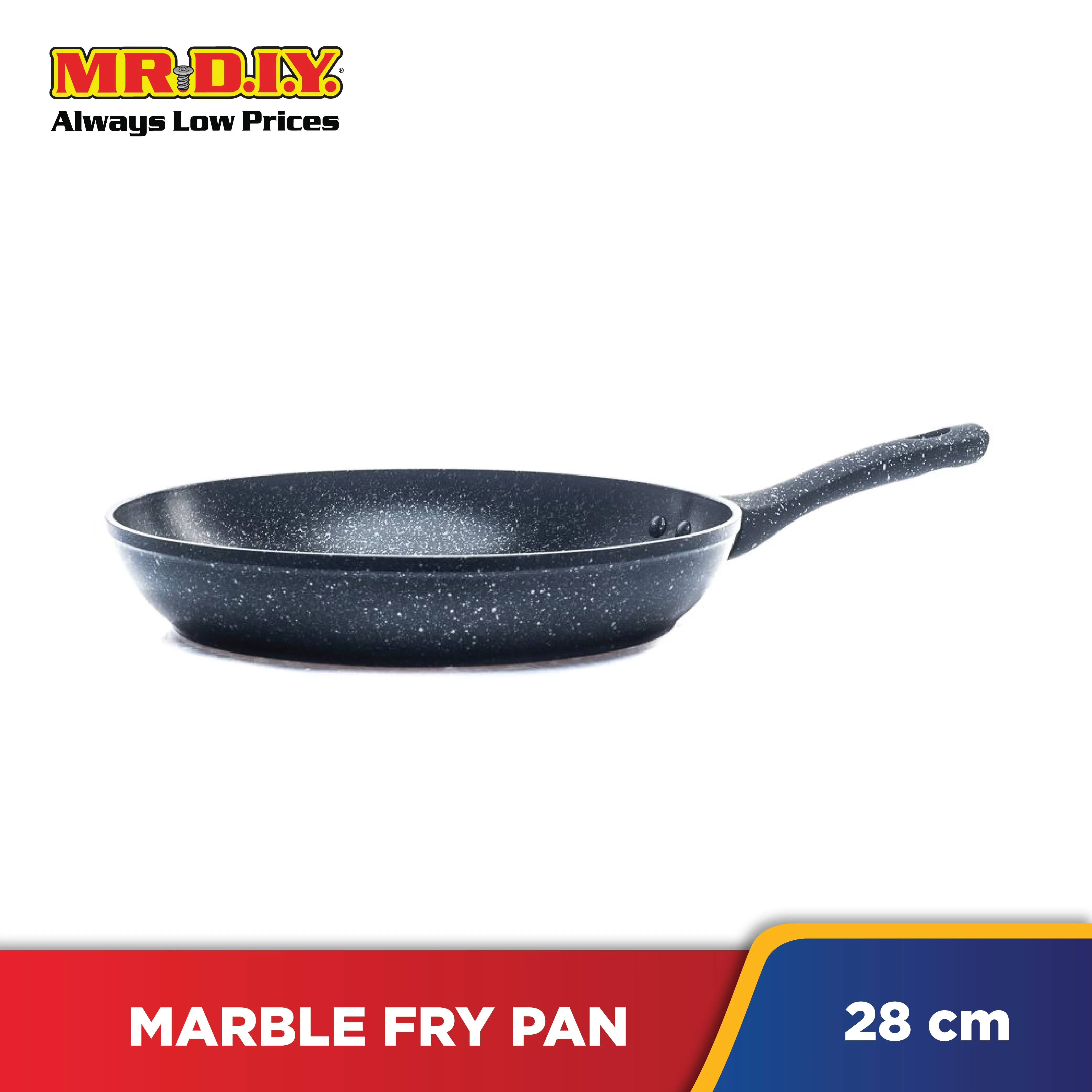 (MR.DIY) Non-Stick Marble Fry Pan (28cm)