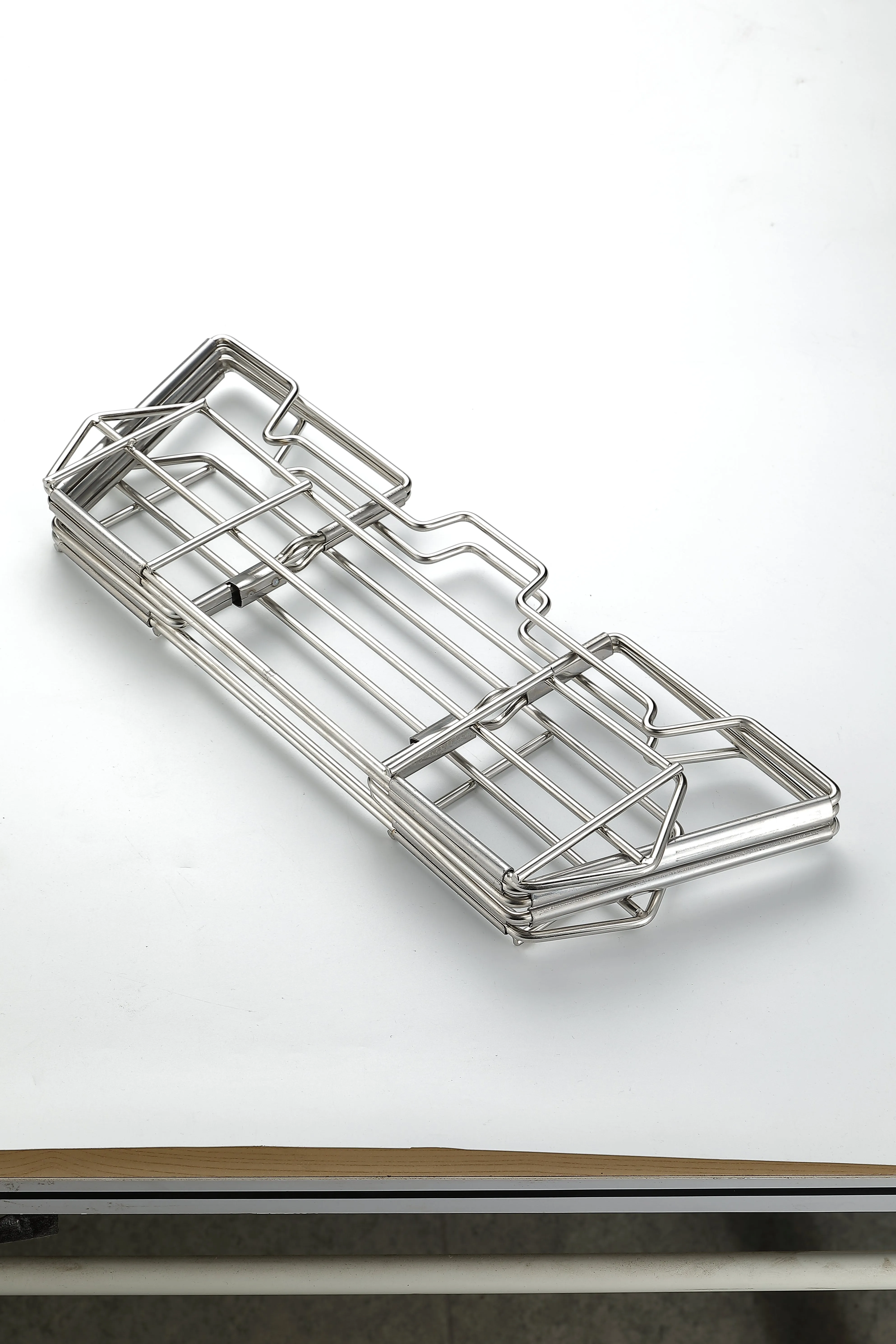 MT-3-ST Collapsible Stainless Steel Cooking Stand Trivet for Campfire Outdoor