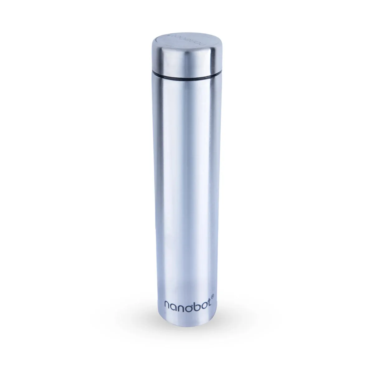 Nanobot Water Bottle - 500 ml | Sleek Colour Water Bottle/ 9.5 x 2 Inches/ Stainless Steel Water Container for Home