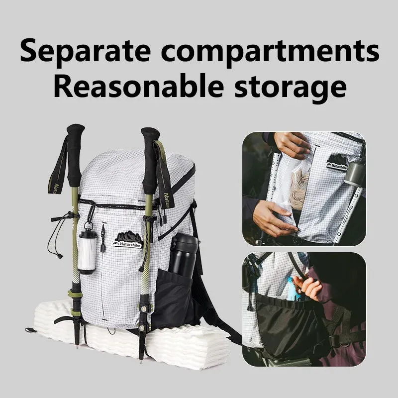 NATUREHIKE HELIUM SERIES 25L Outdoor Hiking Backpack – Large Capacity Casual Shoulder Bag