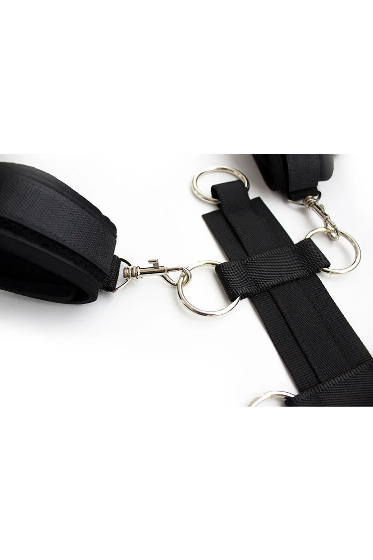 Neck-to-waist Body Harness Restraint with Removable Waist Belt