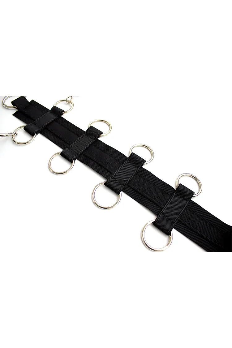Neck-to-waist Body Harness Restraint with Removable Waist Belt
