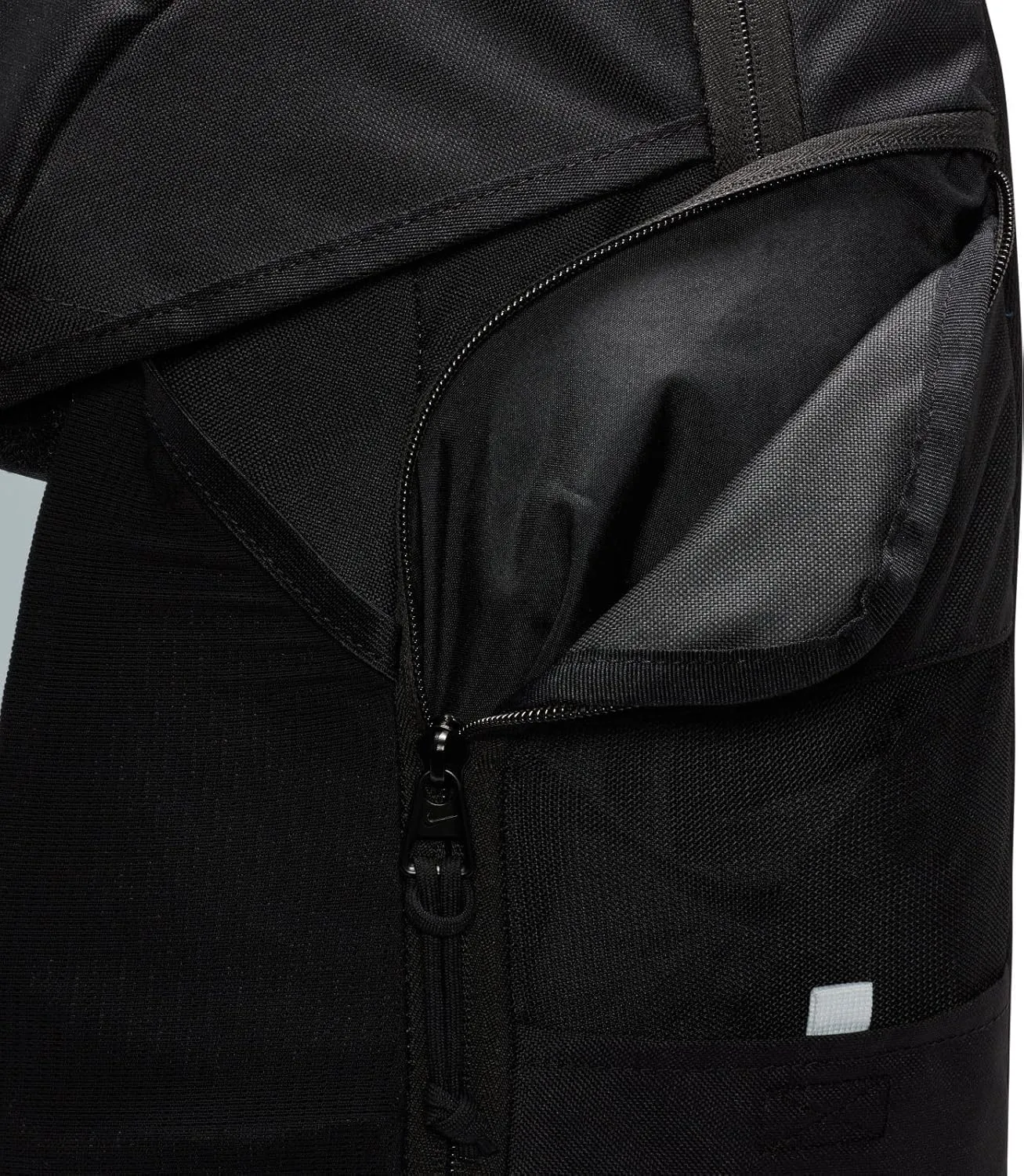 NIKE Backpack, Black, White, Talla única