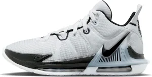 Nike Lebron Witness 7 (Team) Basketball Shoes (DZ3299-002, Wolf Grey/Wolf Grey/White)