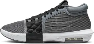 NIKE Lebron Witness 8 Basketball Shoes (FB2239-004, Cool Grey/Black/White) Size 11.5