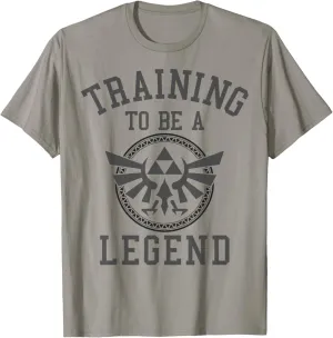 Nintendo Zelda Training To Be A Legend Badge Graphic T-Shirt