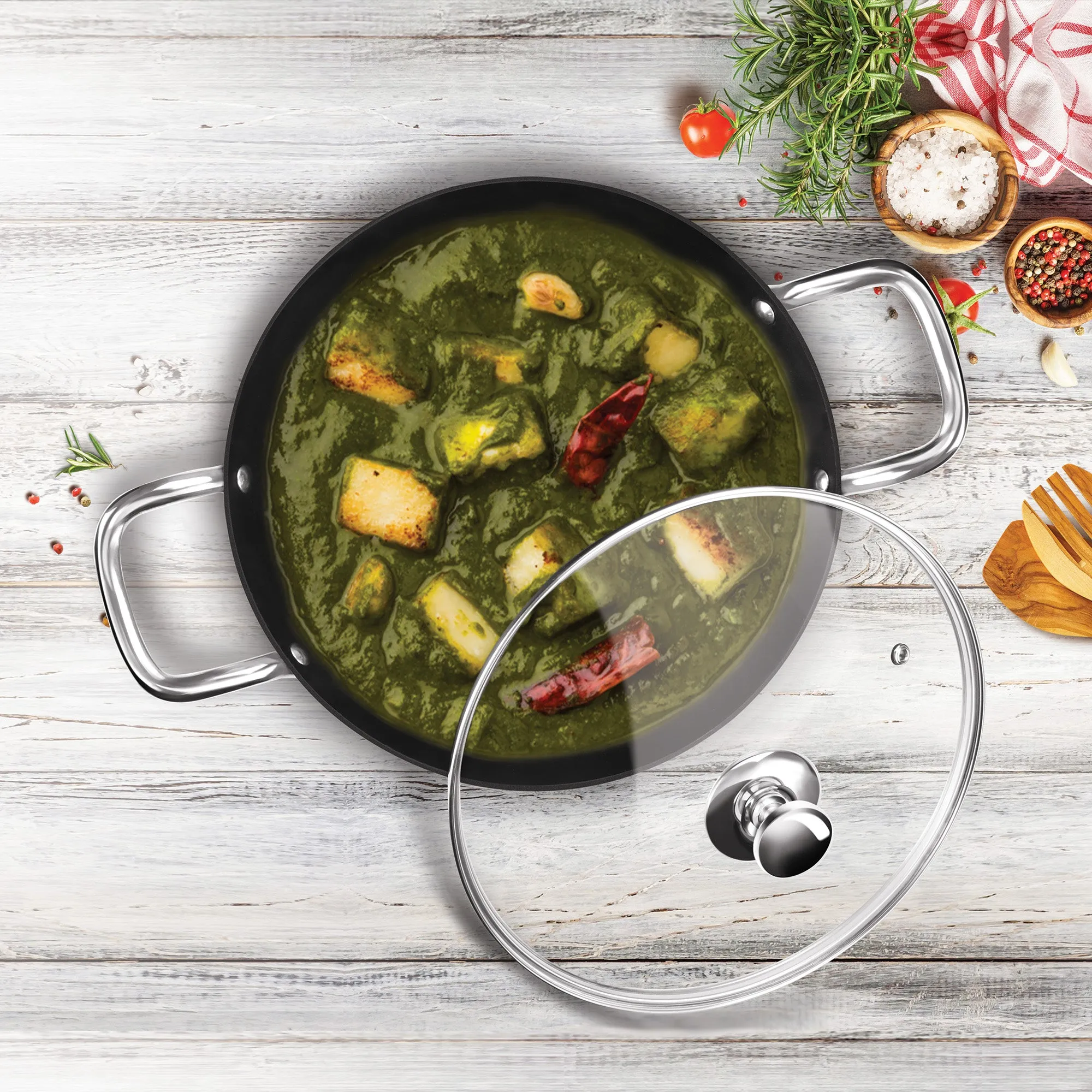 Non Stick Iron Kadhai (Milton Procook)