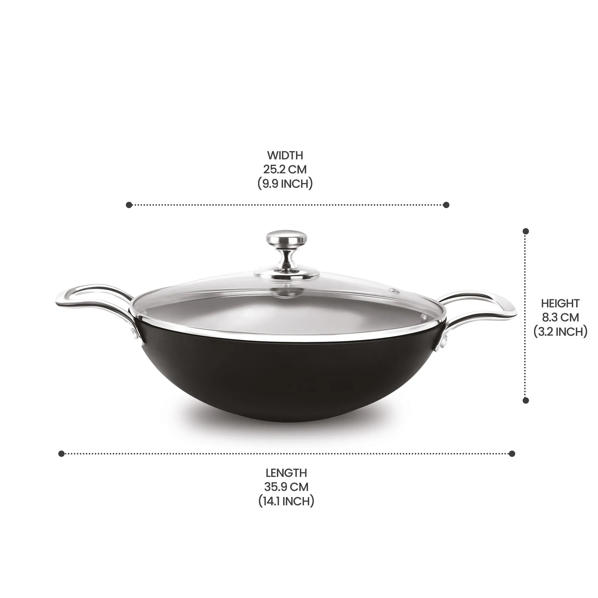 Non Stick Iron Kadhai (Milton Procook)