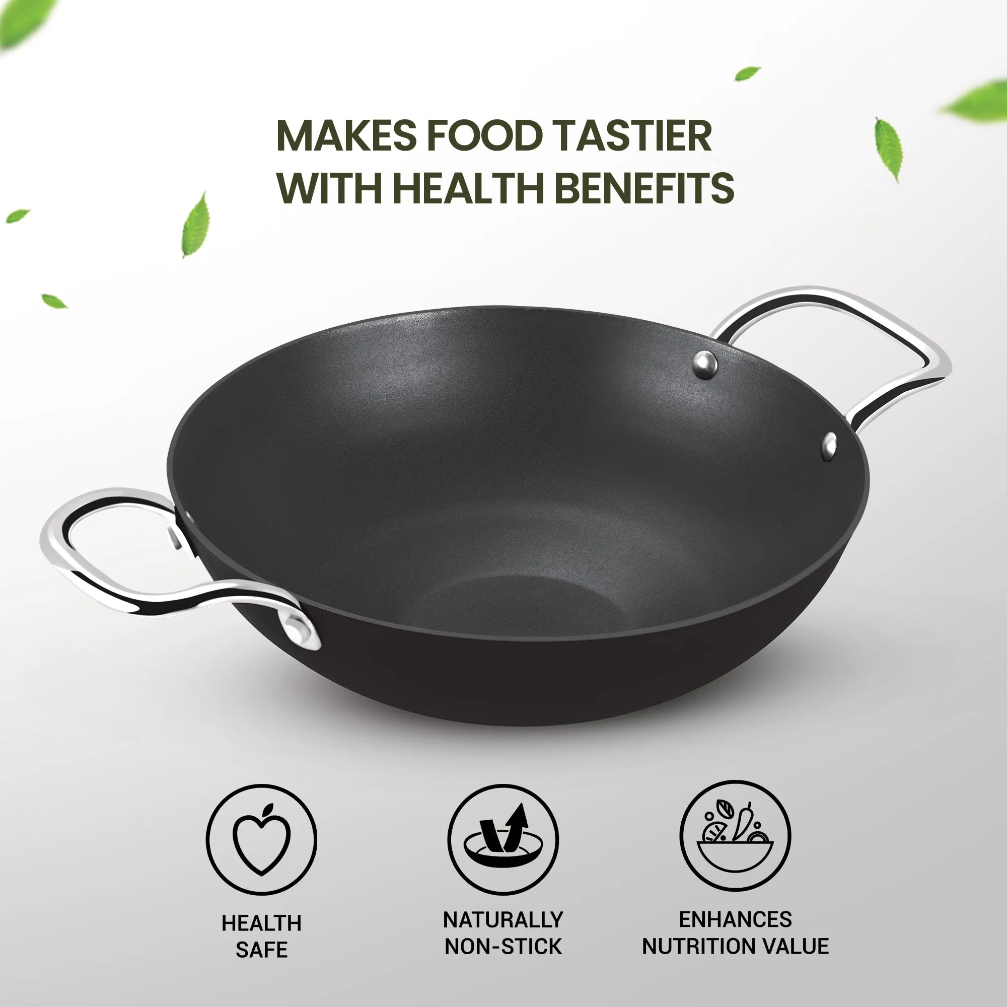 Non Stick Iron Kadhai (Milton Procook)