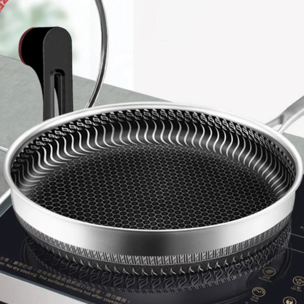 Non-stick Stainless Steel Frying Pan