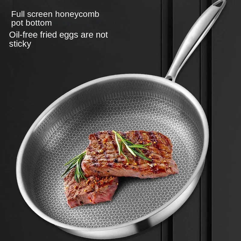 Non-stick Stainless Steel Frying Pan