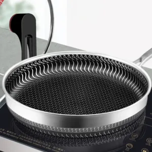Non-stick Stainless Steel Frying Pan