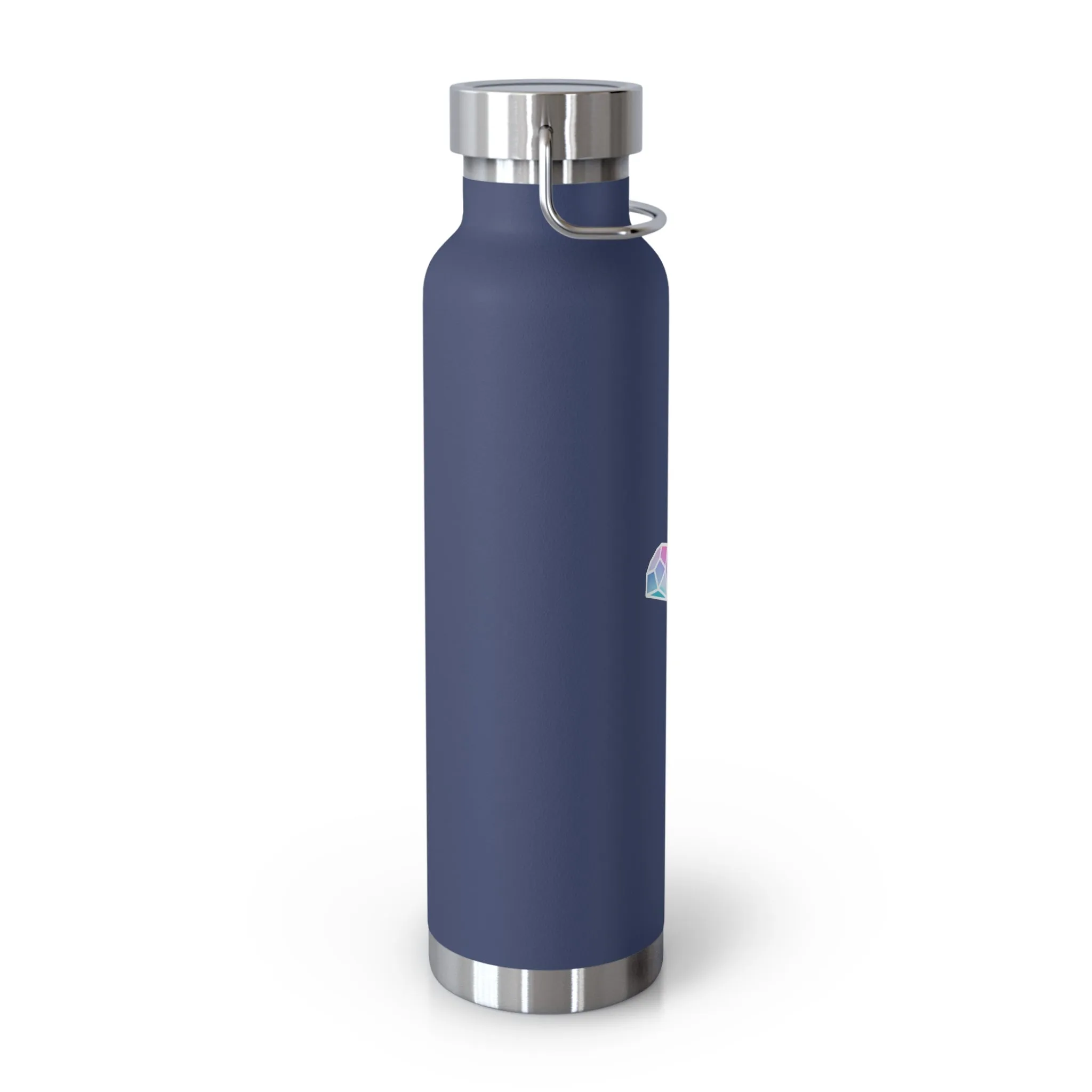 Nursing Gems Insulated Water Bottle - 22oz Copper Vacuum Flask