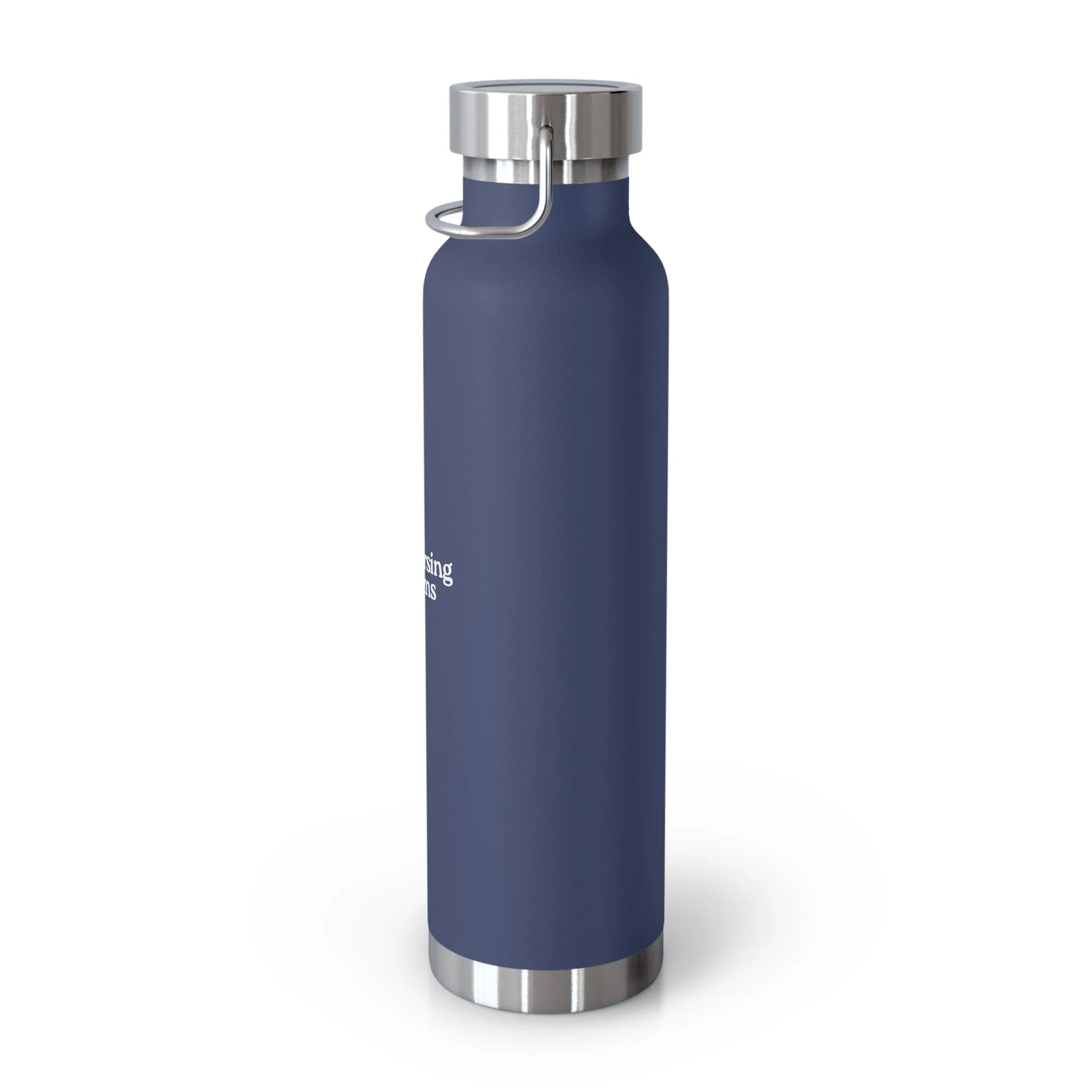 Nursing Gems Insulated Water Bottle - 22oz Copper Vacuum Flask