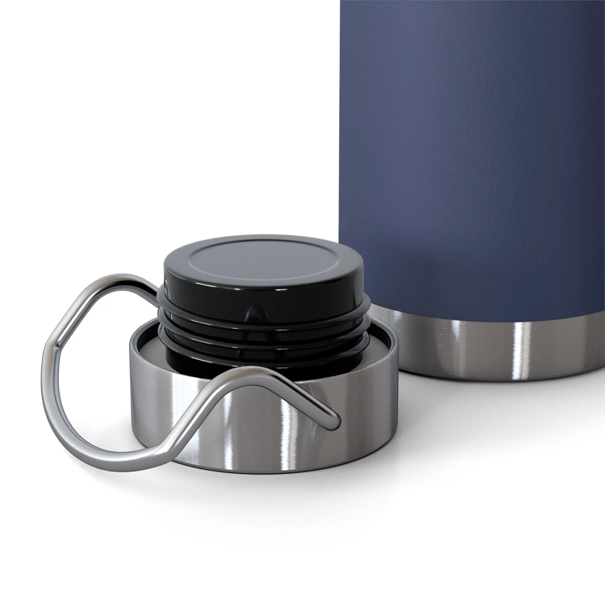 Nursing Gems Insulated Water Bottle - 22oz Copper Vacuum Flask