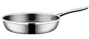 Nuwave Whole Body 3-Ply Stainless Steel Frying Pan Skillet 10", Premium 18/10, Even-Heating Tech&Heavy-Duty Construction