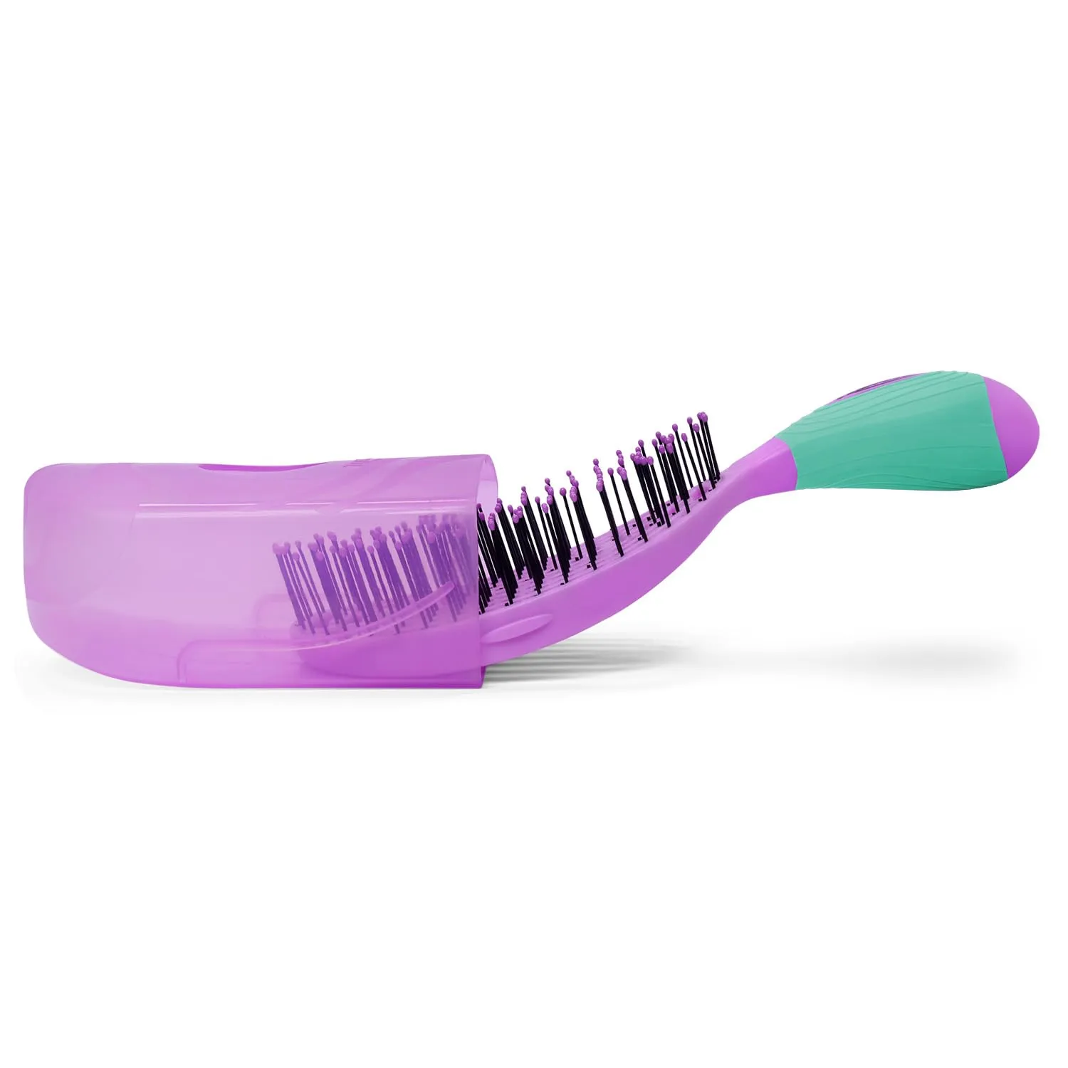 NuWay U.S. Patented Vented TravelC for All Hair Types is Hair Dryer Safe (Lavender)