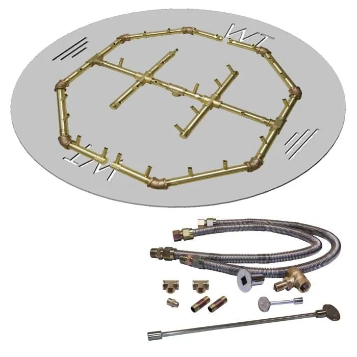 Octagonal Crossfire Burner Kits